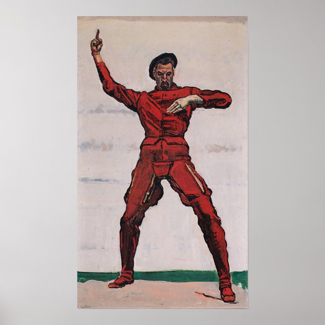 Hodler - The Speaker 1912 Poster (Front)