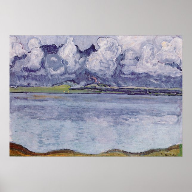 Hodler - Thun Stockhorn chain In Clouds 1912 Poster (Front)