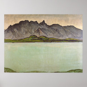 Hodler - Thun Stockhorn Kette 1910 Poster