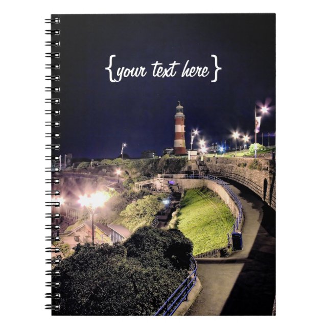 Hoe Approach and Smeaton's Tower Notebook (Front)