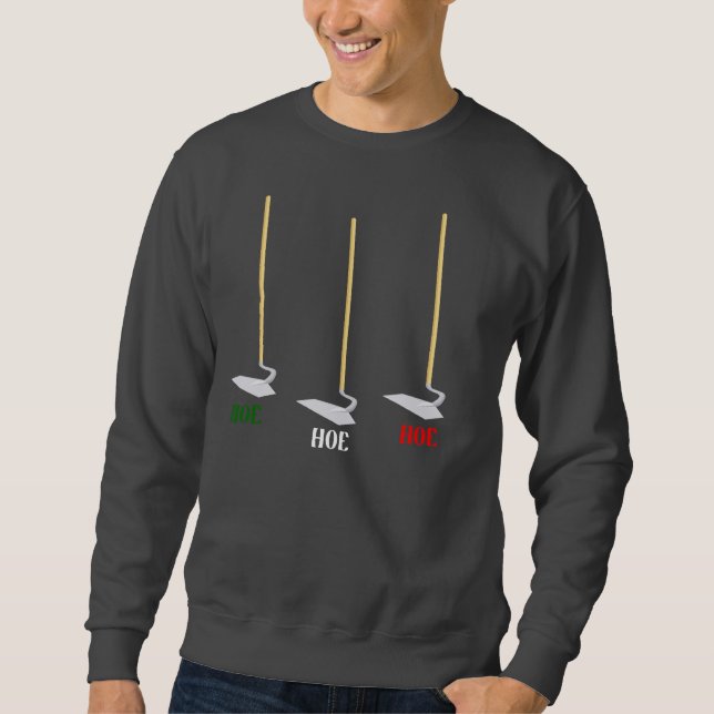 Hoe Hoe Hoe Christmas Ugly Sweater (Front)