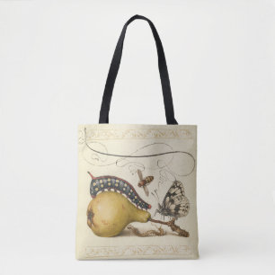 Hoefnagel Vintage Pear & Insects 1500s Renaissance Tote Bag
