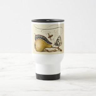 Hoefnagel Vintage Pear & Insects 1500s Renaissance Travel Mug
