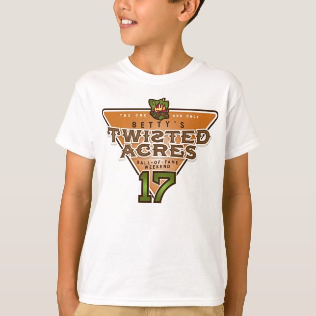 HOF17 Kids Ringer T-Shirt (Front)