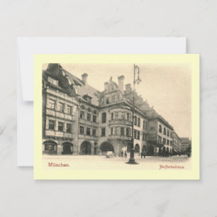 Hofbrauhaus, Munich, Germany 1900 Vintage Postcard