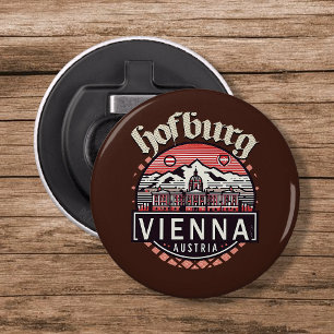 Hofburg in Circles  Bottle Opener