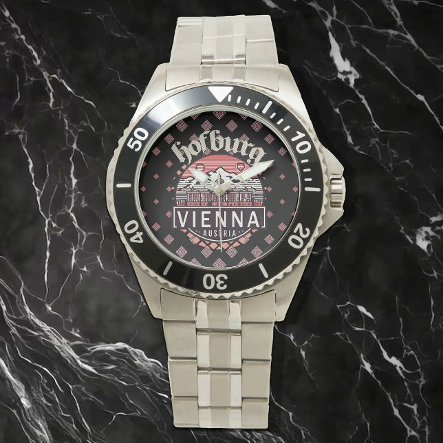 Hofburg in Circles Men's Stainless Steel Bracelet Watch (Creator Uploaded)