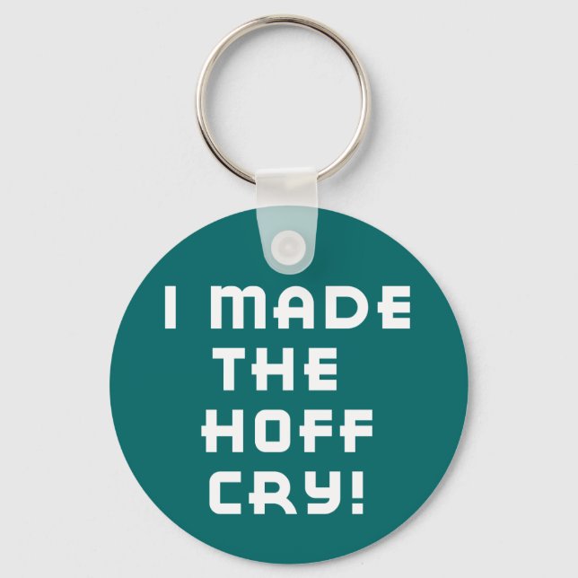 Hoff Cry Dark Keychain (Front)