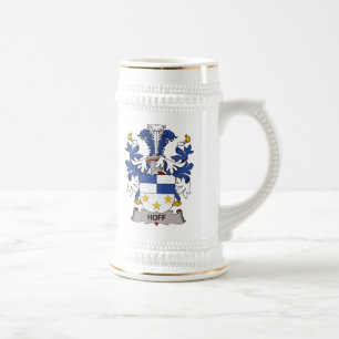 Hoff Family Crest Beer Stein