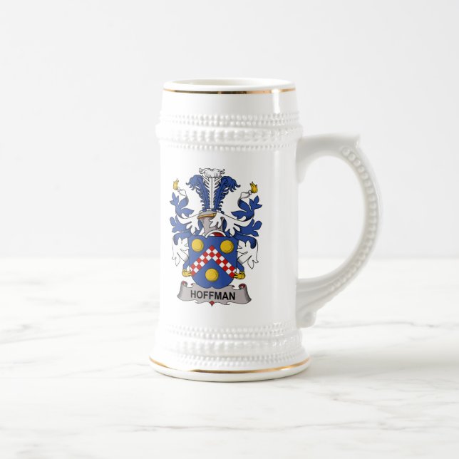 Hoffman Family Crest Beer Stein (Right)