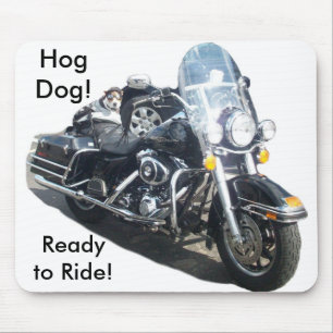 Hog Dog - Ready to Ride! Mouse Pad