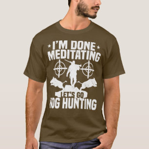 Hog Hunting Huntsman Pig Boar Hunter Premium  T-Shirt