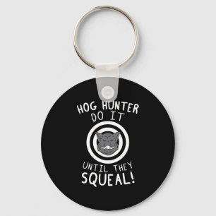 Hog Hunting Key Ring
