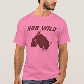 HOG WILD Men's Fashion T-shirt - Pink