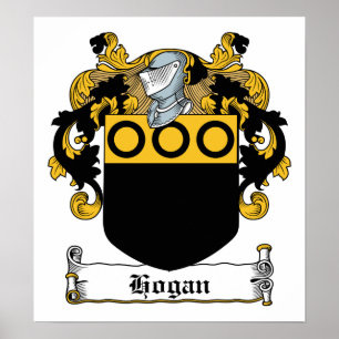 Hogan Family Crest Poster
