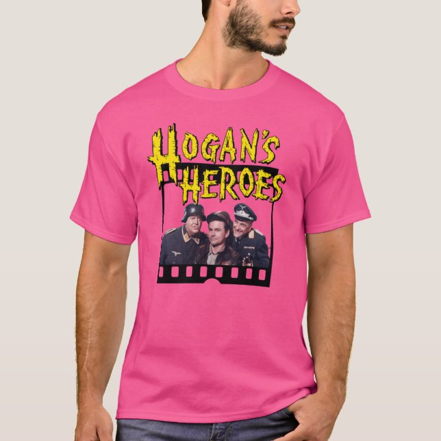 Hogans Heroes Papa Schultz retro T-Shirt (Front)