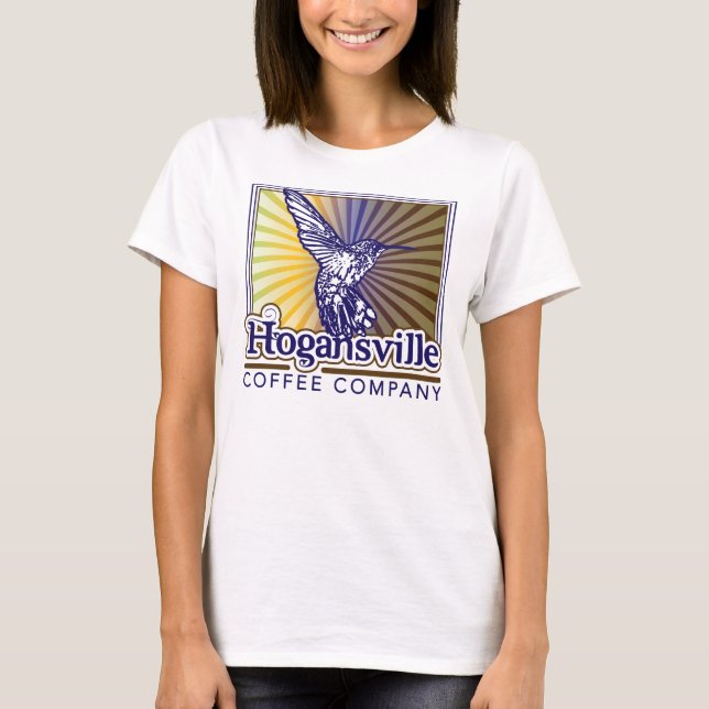 Hogansville Coffee Ladies Spaghetti Strap Tee (Front)