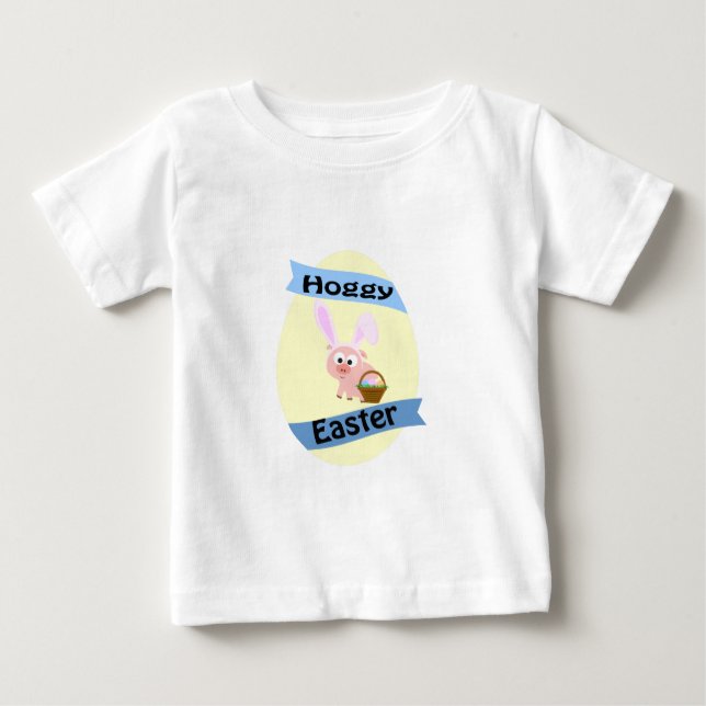 Hoggy Easter! Baby T-Shirt (Front)
