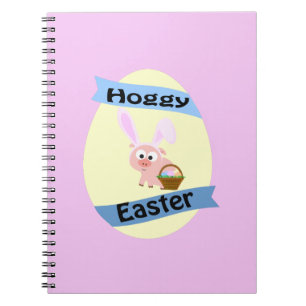 Hoggy Easter! Spiral Notebook