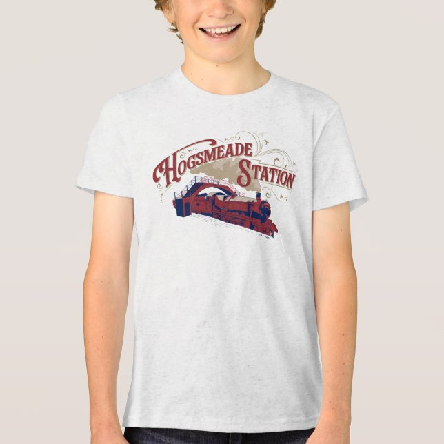 HOGSMEADE Station Vintage Graphic Tri-Blend Shirt (Front)