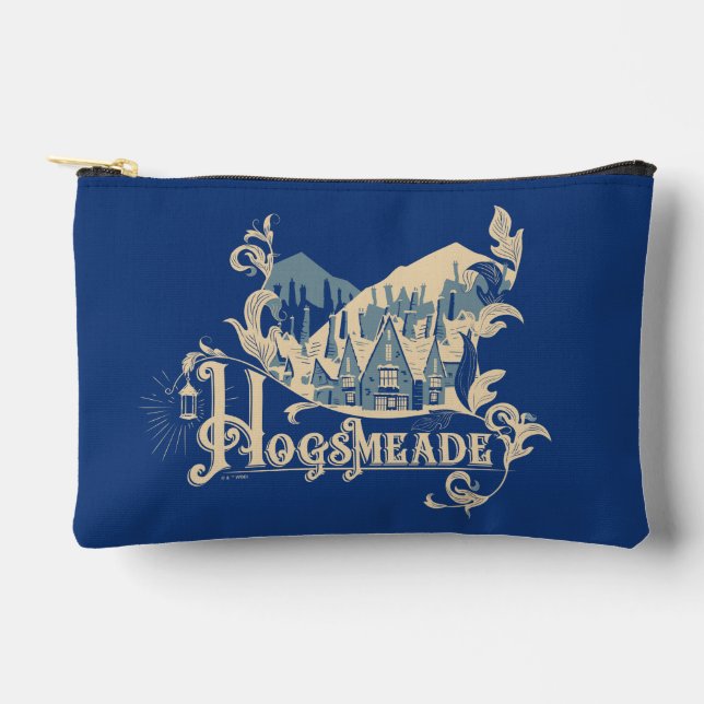 HOGSMEADE™ Vintage Village Graphic Accessory Pouch (Front)