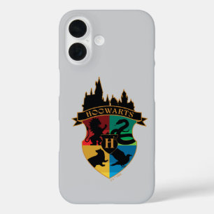 HOGWARTS™ Castle Crest House Pride Badge iPhone 16 Case