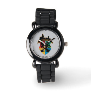 HOGWARTS™ Castle Crest House Pride Badge Watch