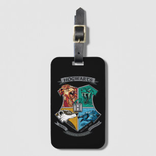 HOGWARTS™ Crosshatched Emblem Luggage Tag