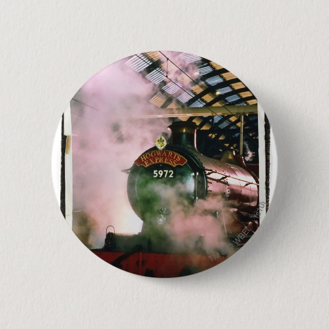 Hogwarts Express 6 Cm Round Badge (Front)