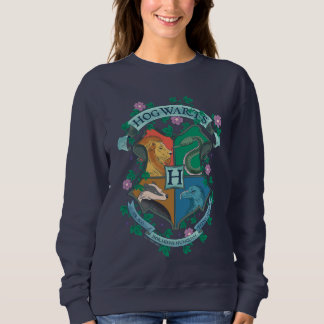 HOGWARTS™ Floral Crest Sweatshirt