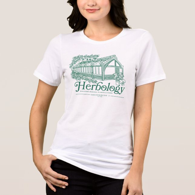 HOGWARTS™ Herbology Greenhouse Tri-Blend Shirt (Front)