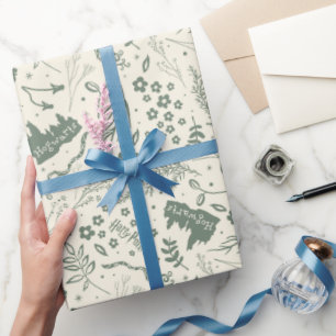 HOGWARTS™ Herbology Magic Pattern Wrapping Paper