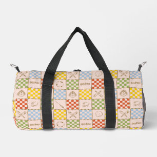HOGWARTS™ QUIDDITCH™ Team Chequered Pattern Duffle Bag