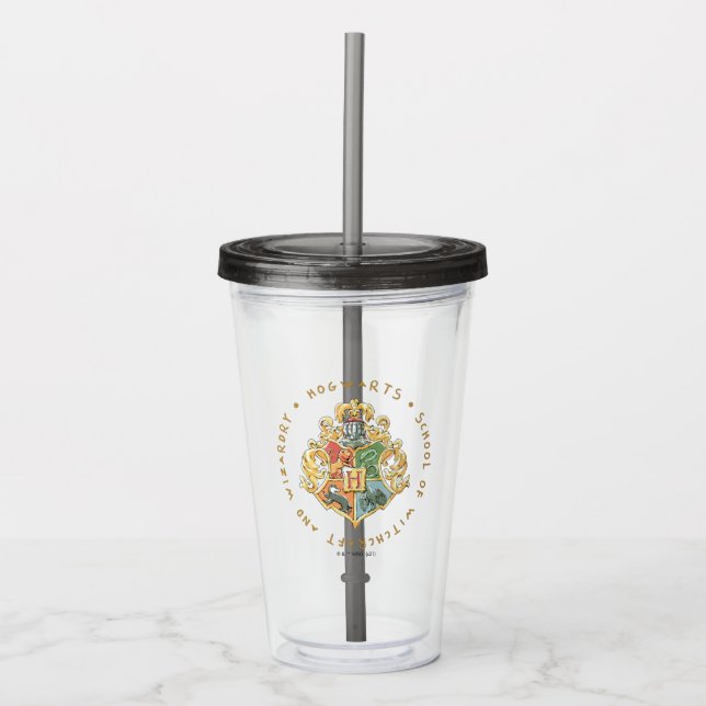 HOGWARTS™ School of Witchcraft and Wizardry Acrylic Tumbler (Front)