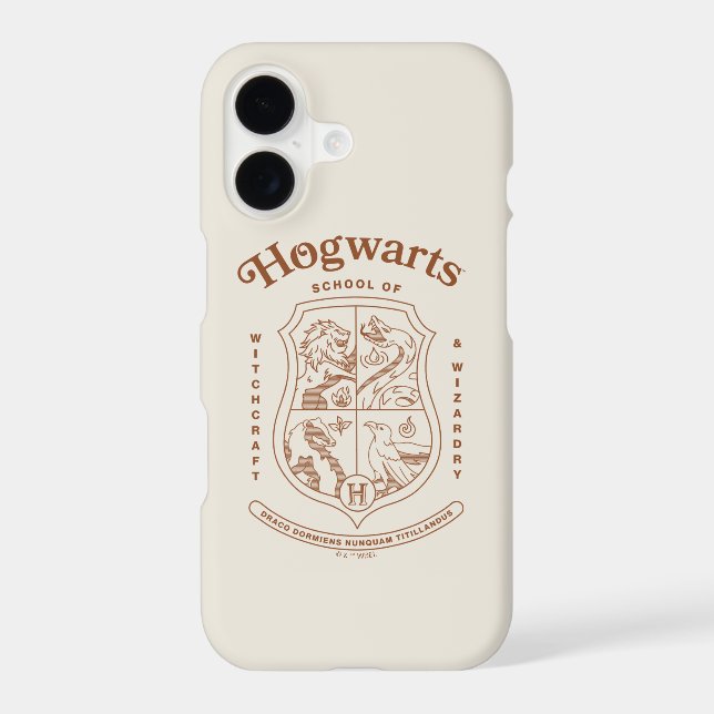 HOGWARTS™ School of Witchcraft and Wizardry Crest (Back)