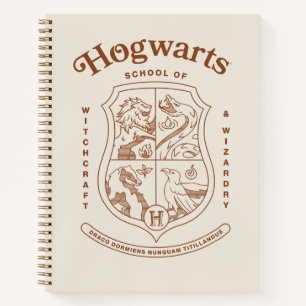 HOGWARTS™ School of Witchcraft and Wizardry Crest Notebook