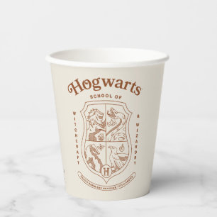 HOGWARTS™ School of Witchcraft and Wizardry Crest Paper Cups