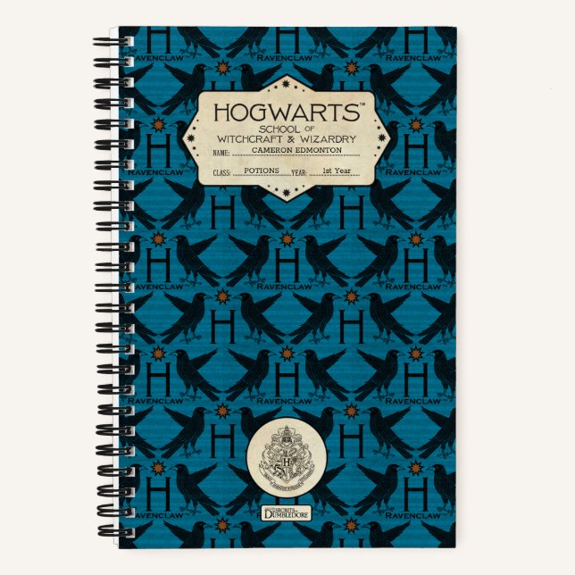 HOGWARTS™ School RAVENCLAW™ Class Notebook (Front)