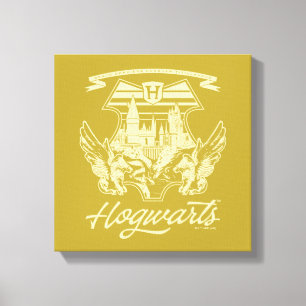 HOGWARTS™ Winged Shield Graphic Canvas Print