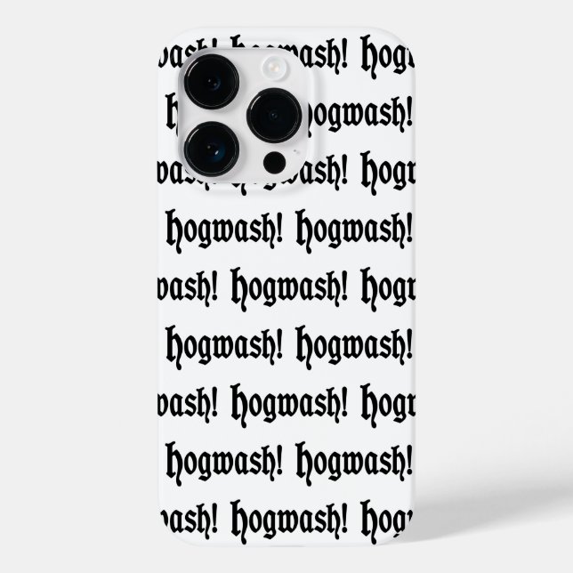 Hogwash! Case-Mate iPhone Case (Back)