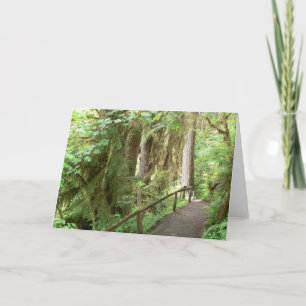 Hoh Valley Rainforest Card