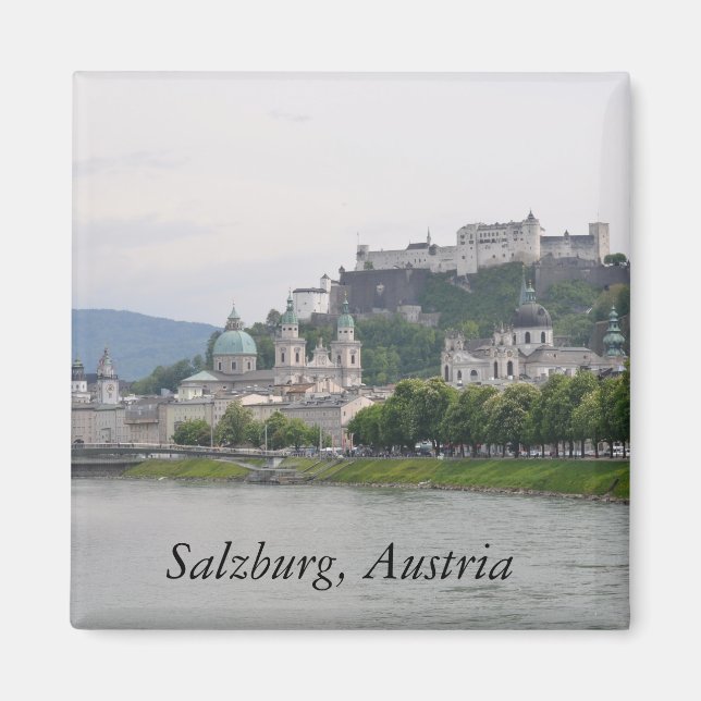 Hohensalzburg Castle, Salzburg, Austria Magnet (Front)
