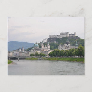 Hohensalzburg Castle, Salzburg, Austria Postcard