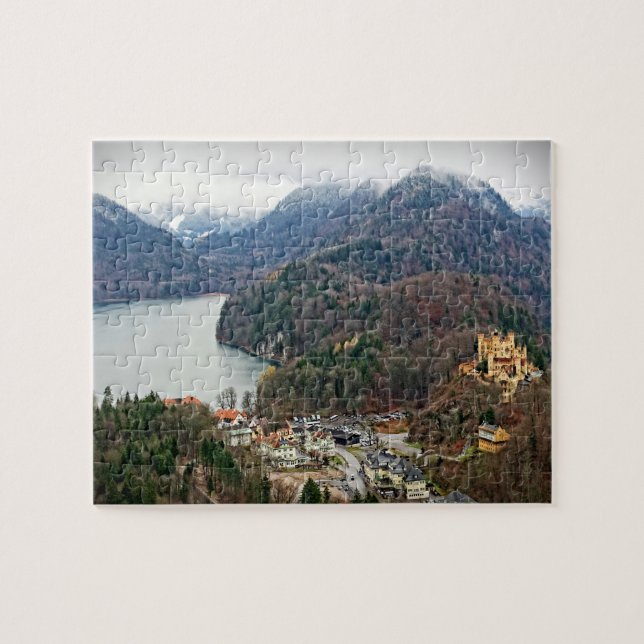Hohenschwangau Castle - Germany - 8x10 - 110 pcs Jigsaw Puzzle (Horizontal)