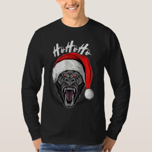 Hohoho Christmas Gorilla Costume  Gorilla Christma T-Shirt