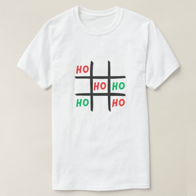 HoHoHo Christmas T-Shirt (Design Front)