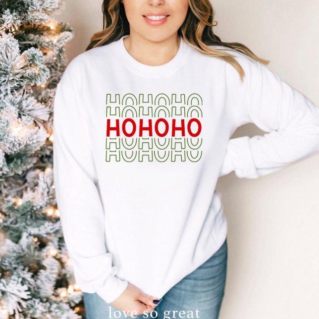 HoHoHo Cute Holiday Sweatshirt (Creator Uploaded)