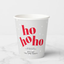 Hohoho Let's Get Tipsy and Toasty Christmas Party
