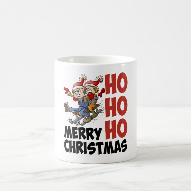 Hohoho Merry Christmas. Coffee Mug (Center)