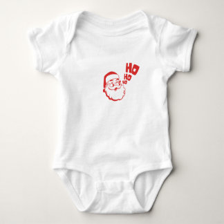 HoHoHo Santa Claus Christmas T-Shirt,Fun,cut Baby Bodysuit